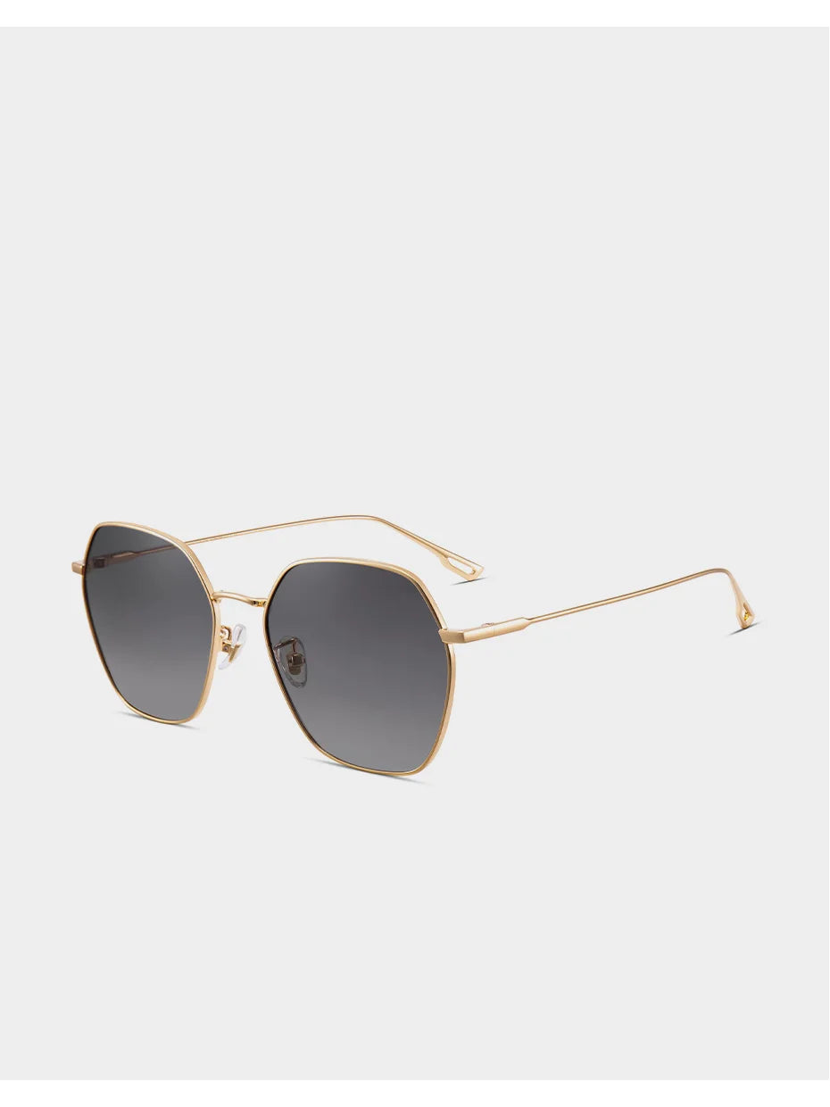 Ochelari de soare pentru femei CAPONI cu gradient polarizat, de marcă, de designer, cu protecție anti-raze UV, ochelari decorativi originali CP21015