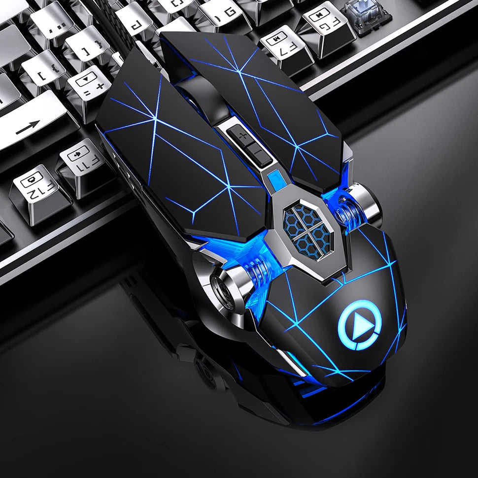 New Professional Gaming Mouse 3200DPI 7 Buttons Backlit Computer Mouse Support Macro Definition Mechanical Wired Silent Mouse