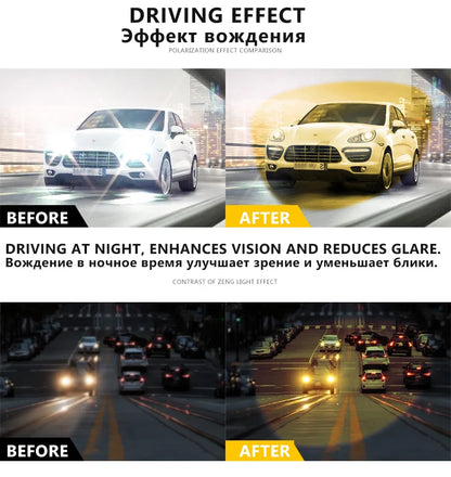 Cele mai bune ochelari antireflex cu vedere de zi și de noapte pentru șofat, ochelari de soare polarizați pentru bărbați, ochelari fotochromici pentru șoferi, ochelari de soare pentru bărbați