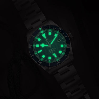 PAGANI DESIGN BB58 Steel Men's Mechanical Wrist Watches Luxury Automatic Watch For Men AR Sapphire Mirror Sport Waterproof Watch