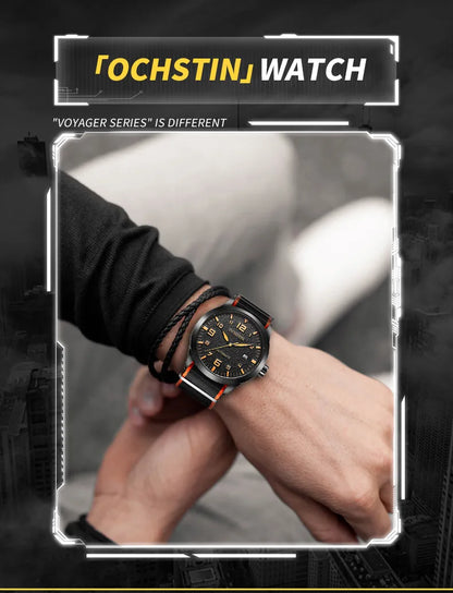 OCHSTIN Men Automatic Mechanical Watch Luxury Casual Dress Military Outdoor Sports Army Mens Wristwatches Waterproof Male Clock
