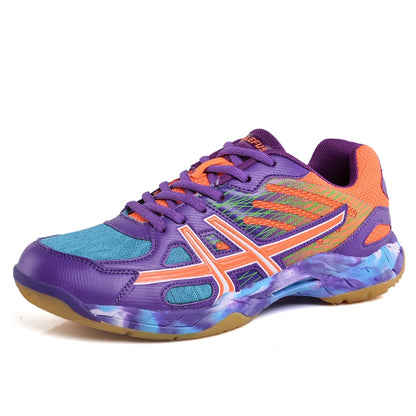 Women Men Kids Badminton Shoes Table Tennis Volleyball Sneakers Training Tennis Sports Handball Athletics Non-Slip
