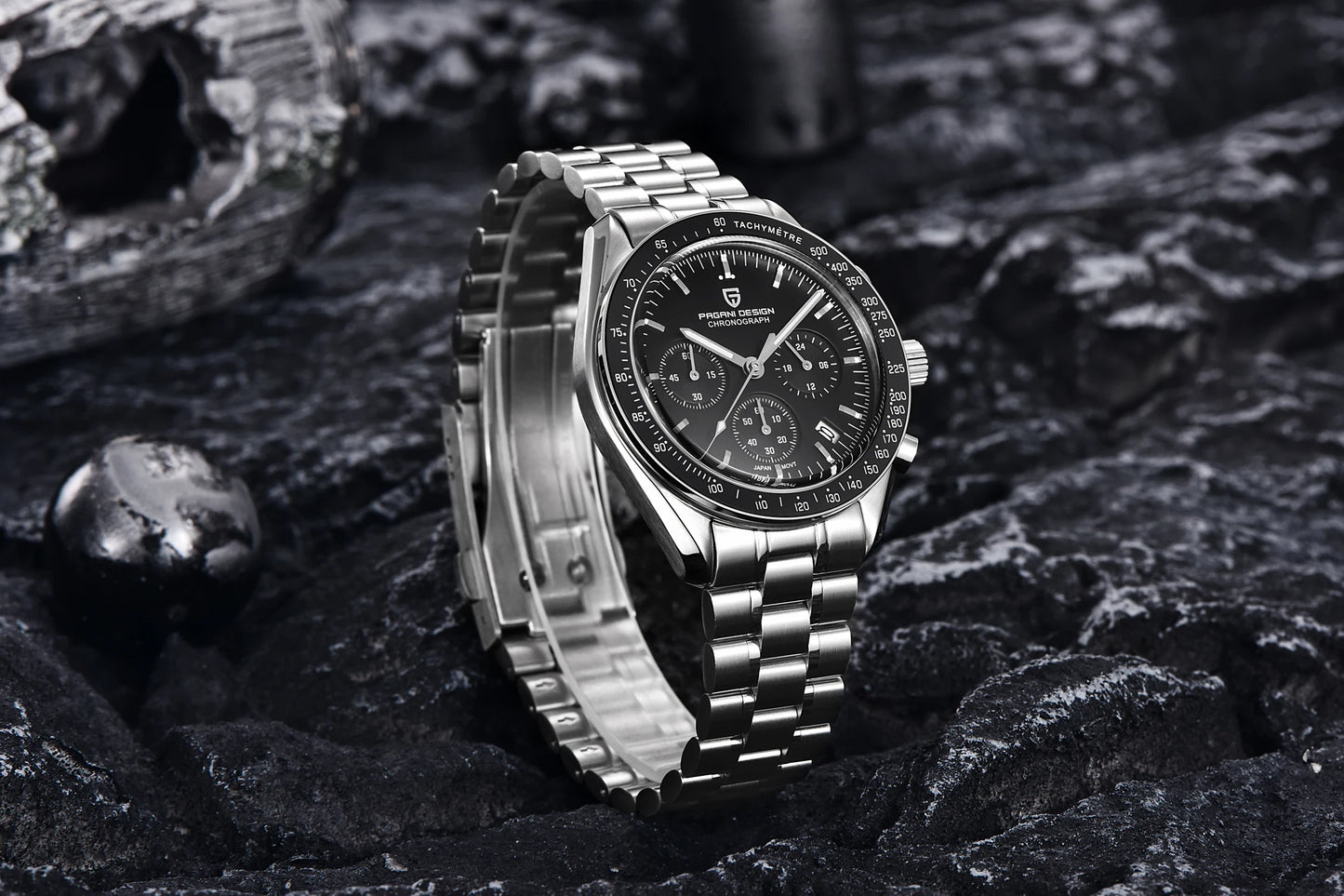 PAGANI DESIGN 2026 New Men's Watches Top Luxury Quartz Watch For Men Auto Date Speed Chronograph AR Sapphire Mirror Wrist watch