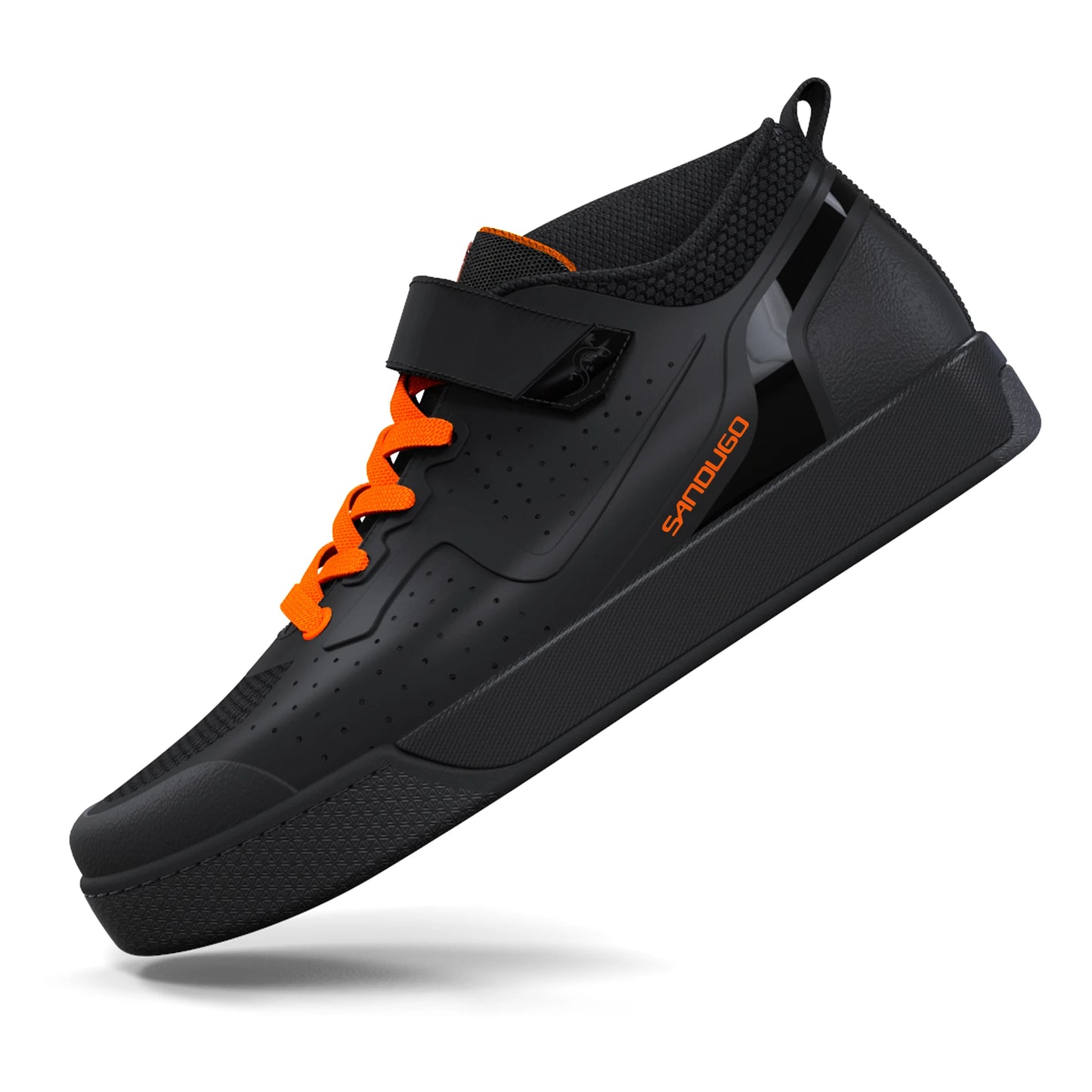 Sandugo Cycling Shoes for Men Suitable for Mountain Bike Downhill Uphill and Indoor Bicycle Compatible With SPD and Flat Pedal