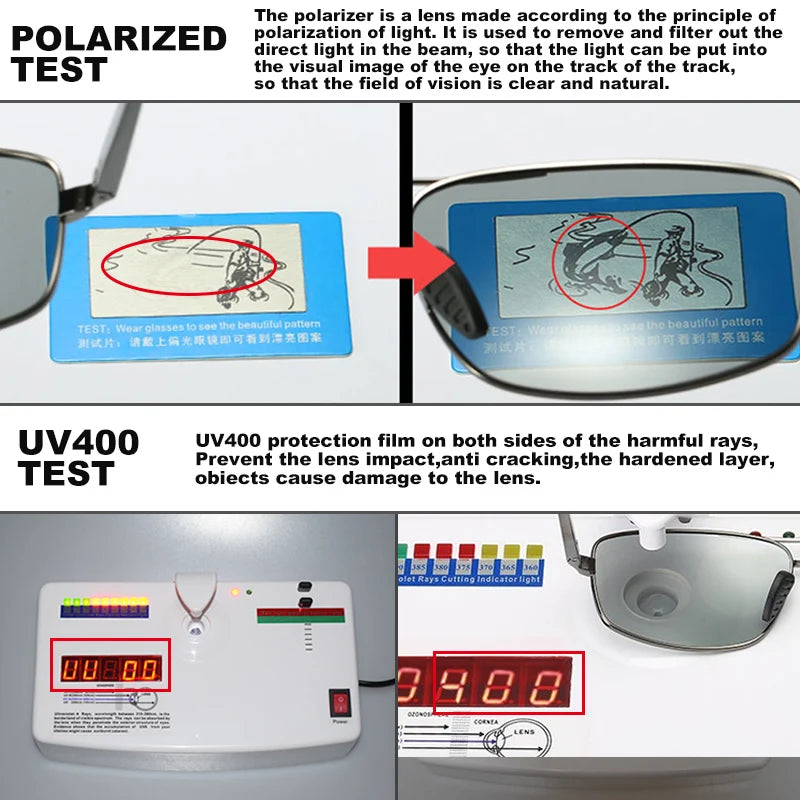 LIOUMO Top Photochromic Sunglasses Men Women Polarized Chameleon Glasses Driving Goggles Anti-glare Sun Glasses zonnebril heren