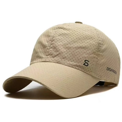 Solid Running Cap Thin Quick Drying Breathable Duck Tongue Outdoor Men's Women Sun Summer Fishing Visor Baseball Cap
