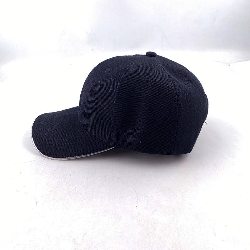 Adult Hat Led Optical Fibre Cap Hip Hot Hat NightClub Concert Masquerade Outdoor Fun Event Supplies Rap Summer Hat