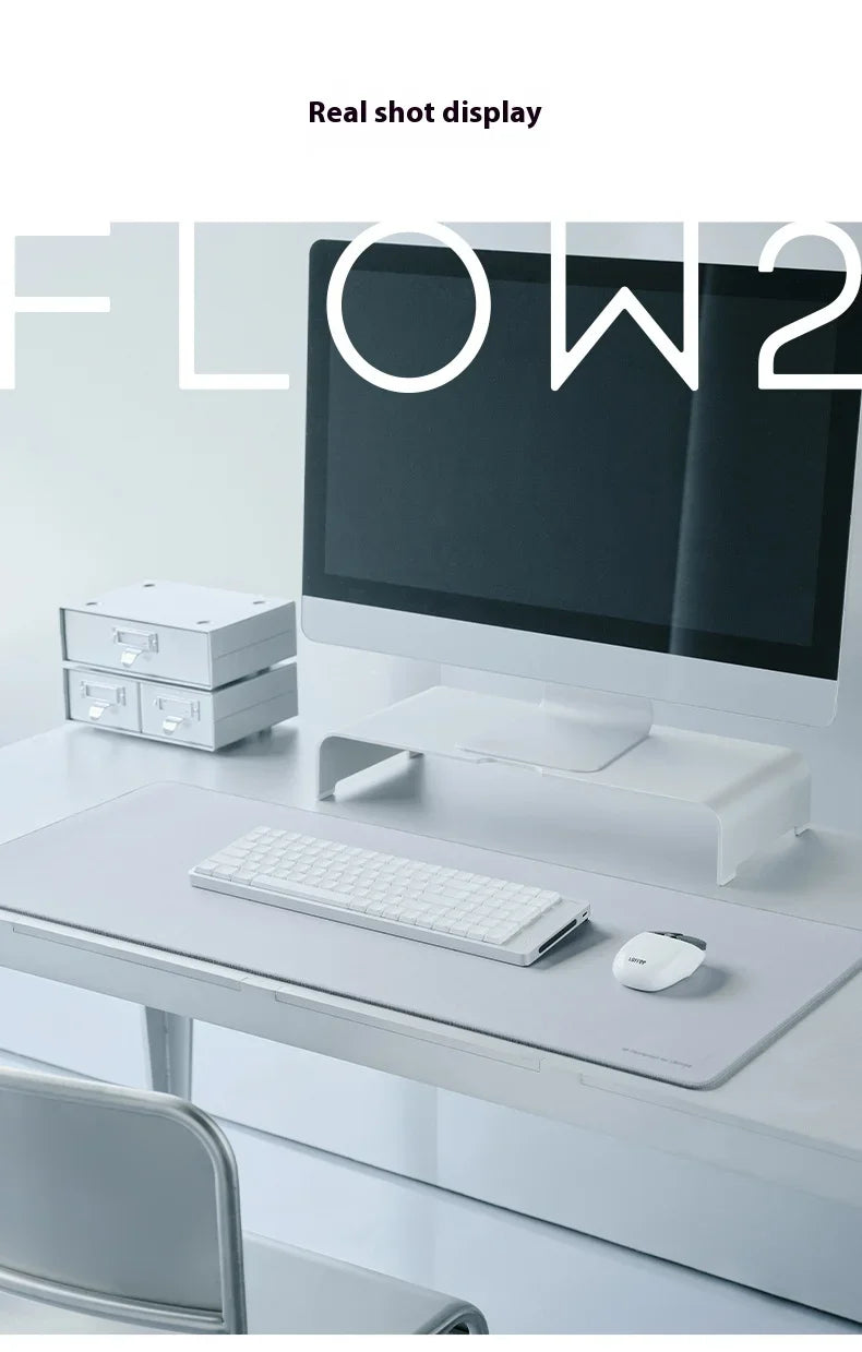 Lofree FLOW2 Mechanische Tastatur fürs Business-Büro, kabellos per Bluetooth und kabelgebunden, leiser und sanfter Klang, kompatibel, geräuscharm, Aluminiumgehäuse
