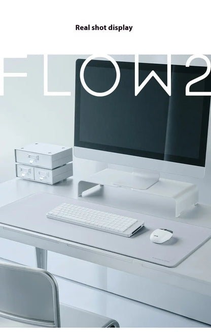 Lofree FLOW2 Mechanische Tastatur fürs Business-Büro, kabellos per Bluetooth und kabelgebunden, leiser und sanfter Klang, kompatibel, geräuscharm, Aluminiumgehäuse