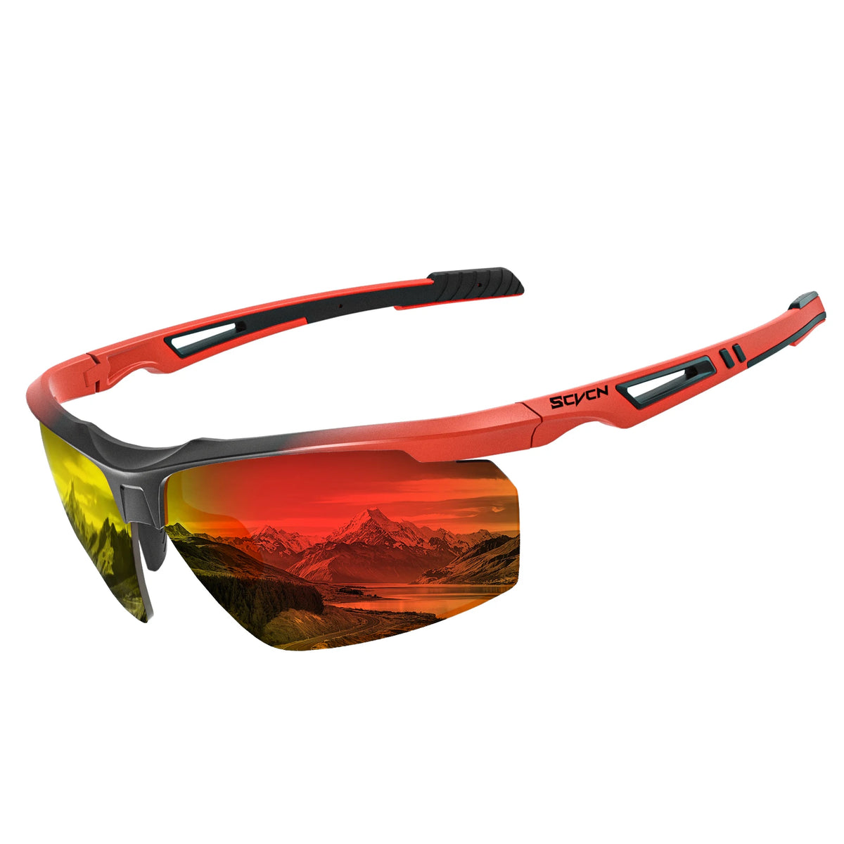 Ochelari de ciclism polarizați SCVCN, ochelari de soare pentru alergare, protecție UV, ochelari pentru ciclism sportiv, MTB, bicicletă de șosea, ochelari pentru femei, ochelari de protecție pentru ciclism