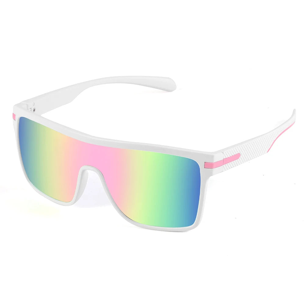 Ochelari de soare polarizați CRIXALIS pentru bărbați, pătrați, supradimensionați, antireflex, pentru șoferi, ochelari de soare cu oglindă, pentru femei, ochelari de protecție UV400, pentru bărbați