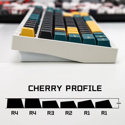 KBDiy GMK MarrsGreen Keycap Retro PBT ISO Double Shot Cherry Profile Keycaps For MX Switches Mechanical Gaming Keyboard Key Caps