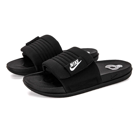 Nike Men's Slippers Nike 0Ffc0Urt Adjust Slide Breathable Lightweight Outdoor Sandals Bathroom Casual Beach Shoes Dq9624-001