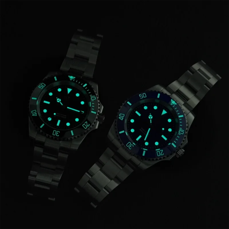 Watchdives WD1680Q V2 Men Watch VH31 Sweep Second Quartz Movement AR Sapphire Luminous BGW9 20Bar Waterproof Steel Wristwatches
