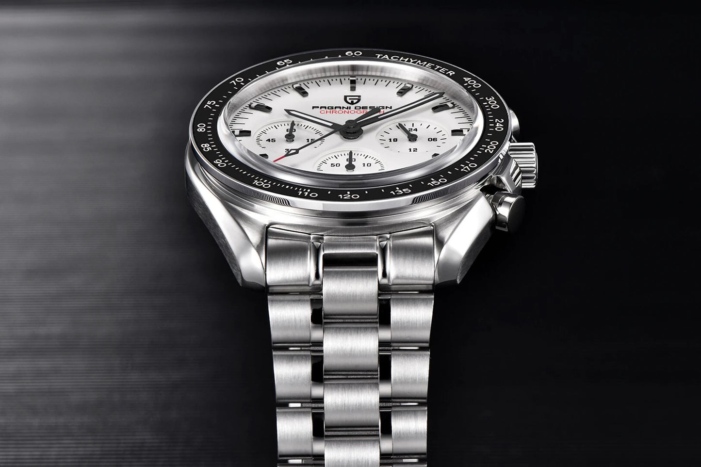 PAGANI DESIGN 2026 New Mens Watches Panda Moon Watch Luxury Quartz Watch For Men Automatic Date Sport Chronograph Wristwatch Men