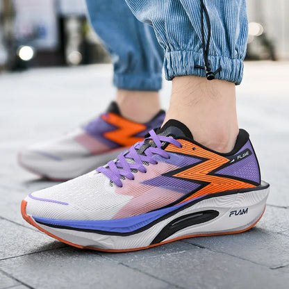 Running Shoes Carbon Plate Specialty Marathon Men's Sports Breathable Lightweight Women's Comfortable Athletic Non-slip Sneakers