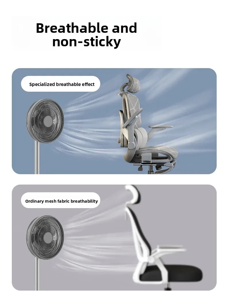 Air Titan Full Mesh Office Computer Gaming Ergonomic Three Zone Lumbar Support Student Desk Chair with Good Ventilation Design