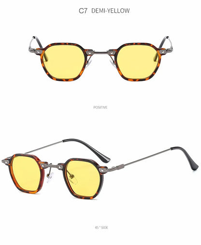 Ochelari de soare mici, pătrați, pentru călărie și condus, pentru femei și bărbați, de marcă, de designer, cu ramă metalică, ochelari de soare, Oculos De Sol, UV400