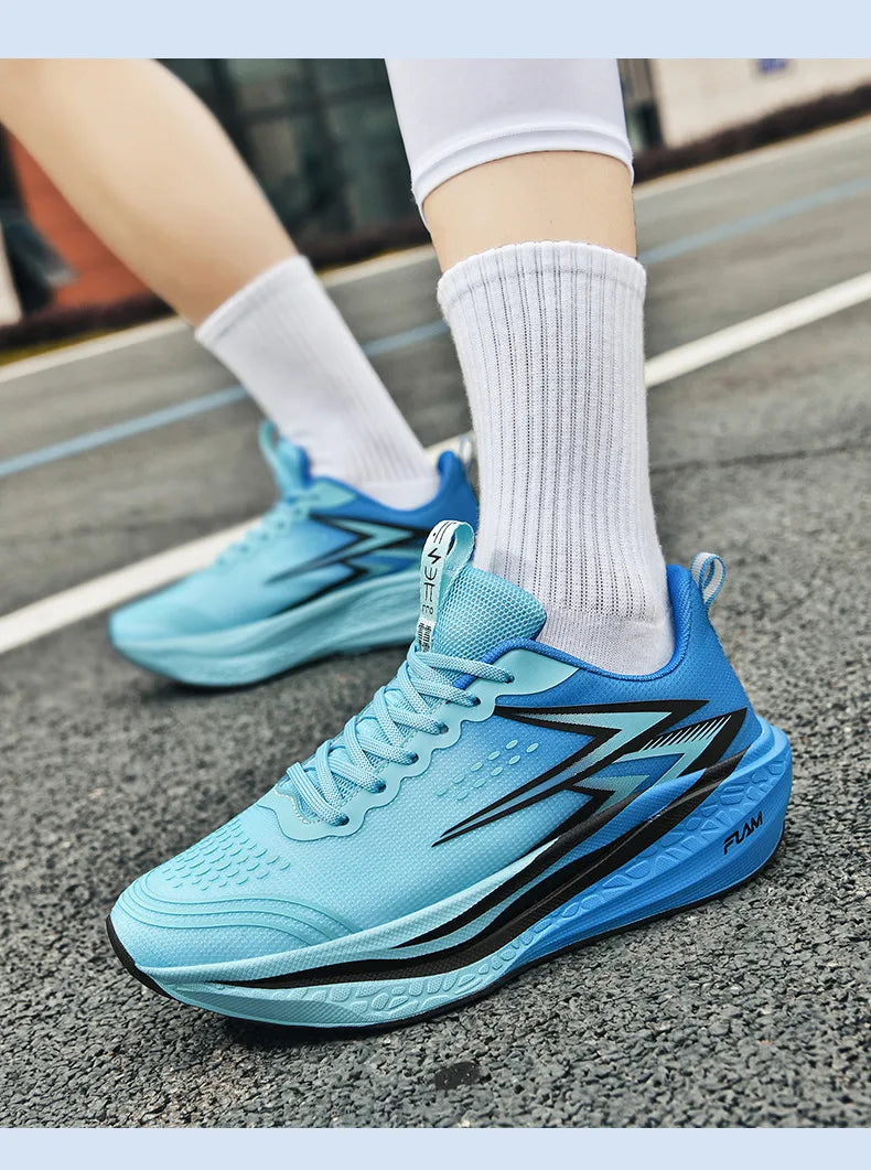 Running Shoes Carbon Plate Specialty Marathon Men's Sports Breathable Lightweight Women's Comfortable Athletic Non-slip Sneakers