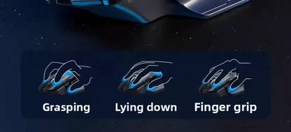 G2 Wired Gaming Mouse 12800DPI Ergonomics RGB Lighting Effect 1000Hz 7000FPS 9 Keys Macro Programming Mouse for Laptops Desktop