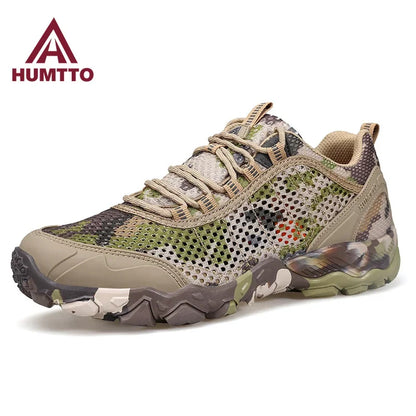HUMTTO Herrenschuhe – rutschfeste, atmungsaktive Sport- und Sommer-Wanderschuhe für Herren, Outdoor, Luxus, Designer, Trekking, Klettern, Herren-Sneaker