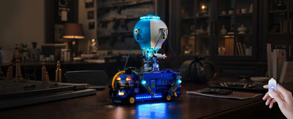 Zestaw oświetlenia LED No Model kompatybilny z klockami konstrukcyjnymi LEGO Fortnite Battle Bus 77073