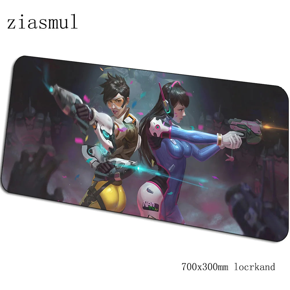DVA-pelihiirimatto 70x30cm XL, gaming-hiirimatto PC:lle ja kannettavalle, suloinen pöytämatto pelaamiseen, joululahja pelaajalle, pelimatto, gamepad