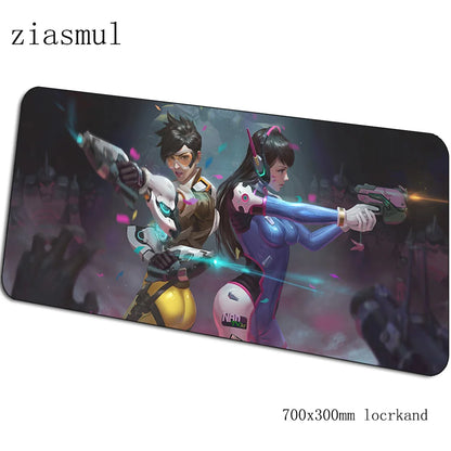 DVA-pelihiirimatto 70x30cm XL, gaming-hiirimatto PC:lle ja kannettavalle, suloinen pöytämatto pelaamiseen, joululahja pelaajalle, pelimatto, gamepad