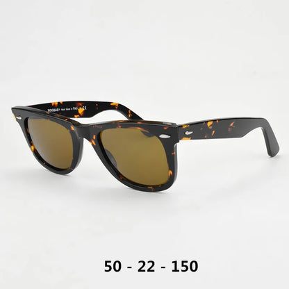Ochelari de soare clasici cu lentile de sticlă Ochelari de soare din acetat pentru bărbați Y-2140 Design cu nit dublu Ochelari de protecție eleganți pentru femei, cu formă pătrată, cu protecție UV