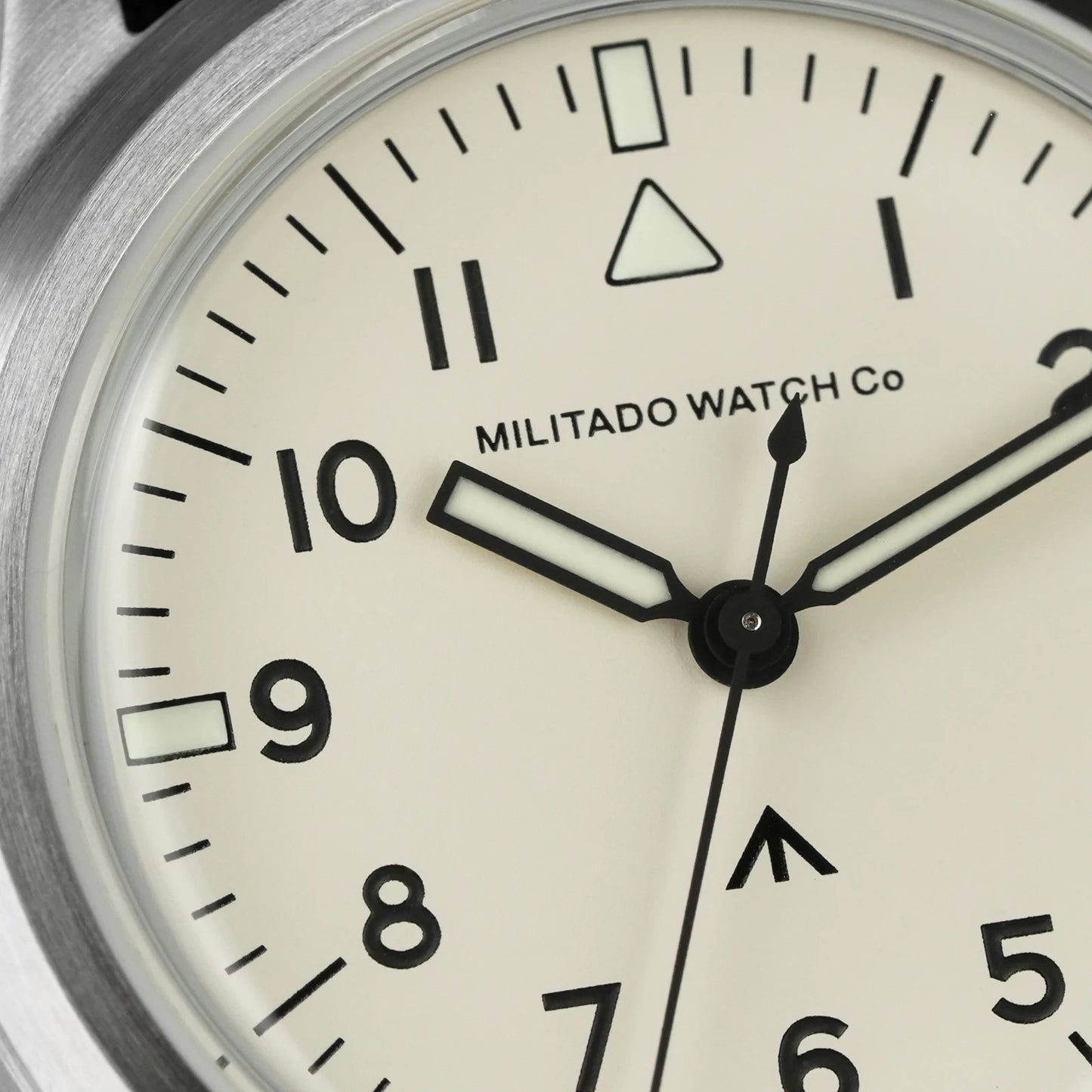 Militado New Ml14 Quartz Watches Man VH31 Sweep Movement K1 Or Sapphire 100M Waterproof Luminous 36Mm Vintage Military Watches