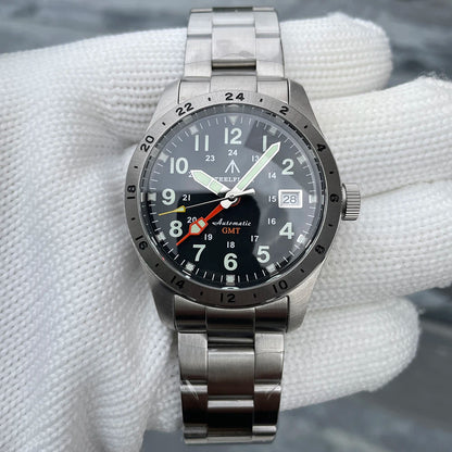 STEELFLIER Official SF792 GMT Mechanical Wristwatch NH34 Movement Super BGW9 C3 Luminous 200M Waterproof Men's Luxury Dive Watch