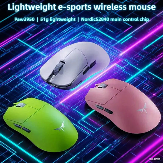 VGN Dragonfly F2 ProMax/Ultra Esports Gaming Mouse 42000DPI 0.125ms For CS:GO Latency Wired/Wireless Dual 8K 3-Mode PAW3395/3950