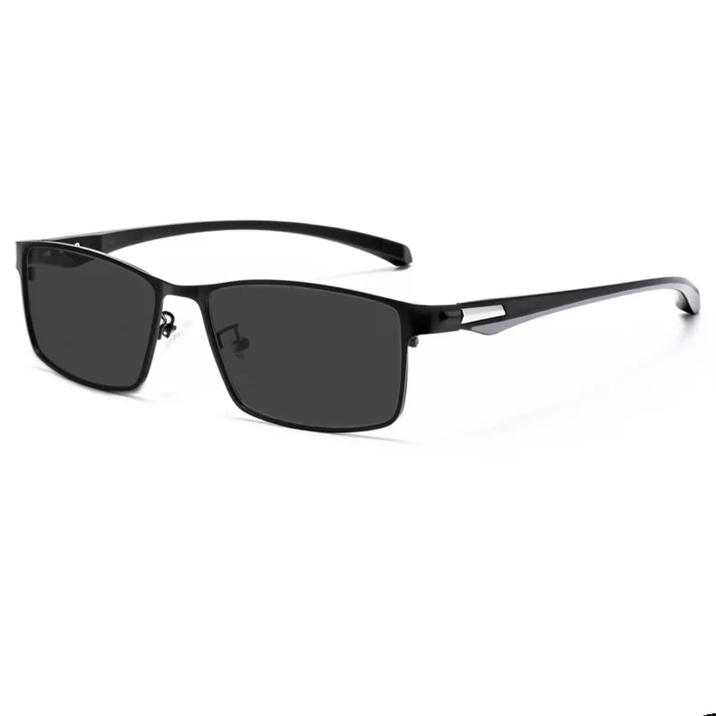 LOERHUNAR – Design de marcă pentru ochelari de soare retro pentru bărbați, destinați mediului de afaceri, pentru miopie, cu dioptrii de la 0 la -0,75, -1,0, -1,5, -1,75, -2,0, -2,5, -3,0 până la -6,0