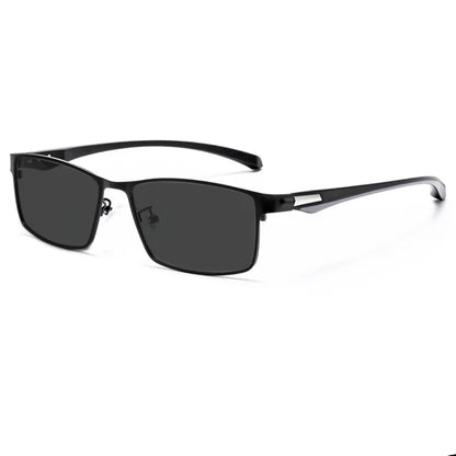LOERHUNAR – Design de marcă pentru ochelari de soare retro pentru bărbați, destinați mediului de afaceri, pentru miopie, cu dioptrii de la 0 la -0,75, -1,0, -1,5, -1,75, -2,0, -2,5, -3,0 până la -6,0