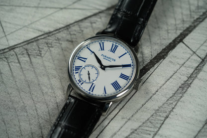 FARASUTE New 39mm Manual Customized Mechanical Movement Watch Men Casual Power Reserve 80 hours Sapphire Wristwatch reloj hombre