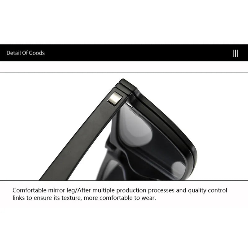 Ochelari de soare polarizați cu magnet pentru miopie, pentru femei și bărbați, ochelari cu clemă, ochelari optici pătrați, rame de ochelari 6 în 1 – de la -0,5 la -10