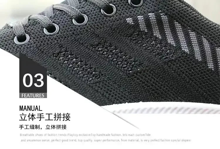 Men's Casual Running Shoes 2025 with Outdoor Anti-Slip Design Gray Flat Sports Shoes Black Fashionable Low-Priced Men's Shoes