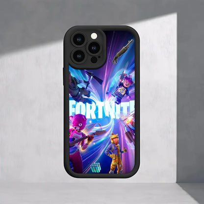 F-Fortnite Game Phone Case for iPhone 17e 17 16e 16 15 14 13 12 11 Air Pro Max Mini XR XS X 7 8 6 6s Plus Soft TPU Back Cover