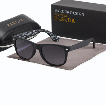 Ochelari de soare sport pentru bărbați și femei marca BARCUR, cu ramă ultra-ușoară din PC de înaltă calitate, protecție UV400, pentru activități în aer liber, conducere și ciclism