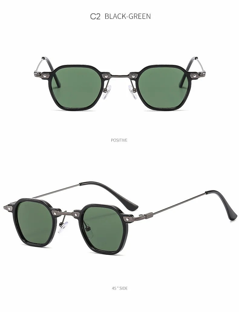 Ochelari de soare mici, pătrați, pentru călărie și condus, pentru femei și bărbați, de marcă, de designer, cu ramă metalică, ochelari de soare, Oculos De Sol, UV400