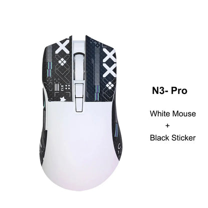 Motospeed Darmoshark N3 Pro Bluetooth – bezprzewodowa mysz gamingowa Double 8K, trójtrybowa, ładowalna, PAW3395, 64g, ergonomiczna mysz dla graczy