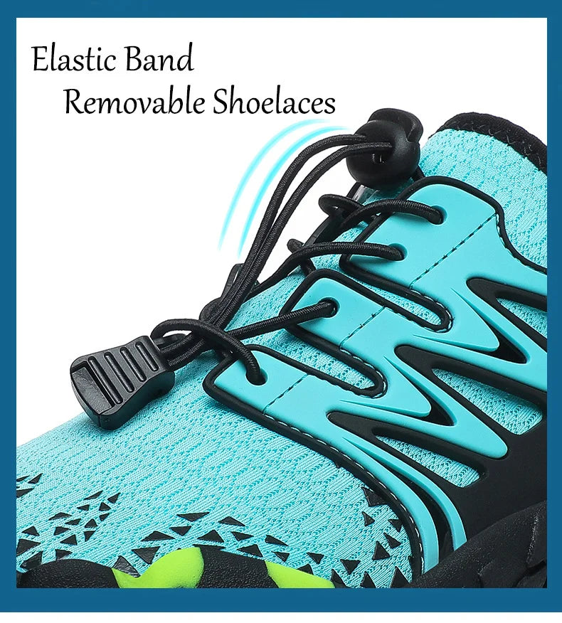 Unisex Wading Shoes Quick-Dry Aqua Shoes Drainage Water Shoes Beach Sports Swim Sandals Yoga Barefoot Diving Surfing Sneakers