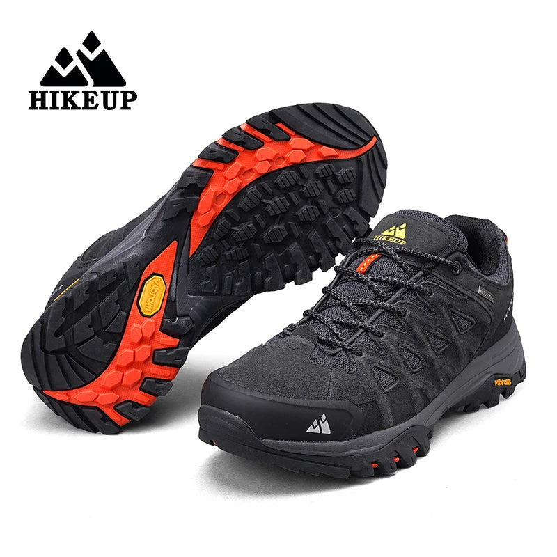 HIKEUP modne outdoor cipele za planinarenje, muške sportske ležerne čizme za planinsko pješačenje i kampiranje, neklizajuće tenisice za muškarce otporne na habanje
