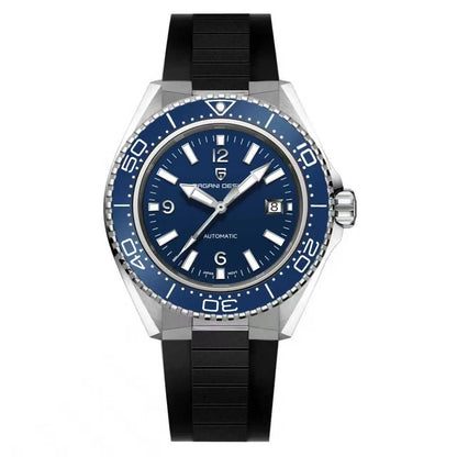 Pagani Design New Top Men's Mechanical Watch Luxury Sapphire Stainless Steel 100m Waterproof Ceramic Bezel Automatic Watch