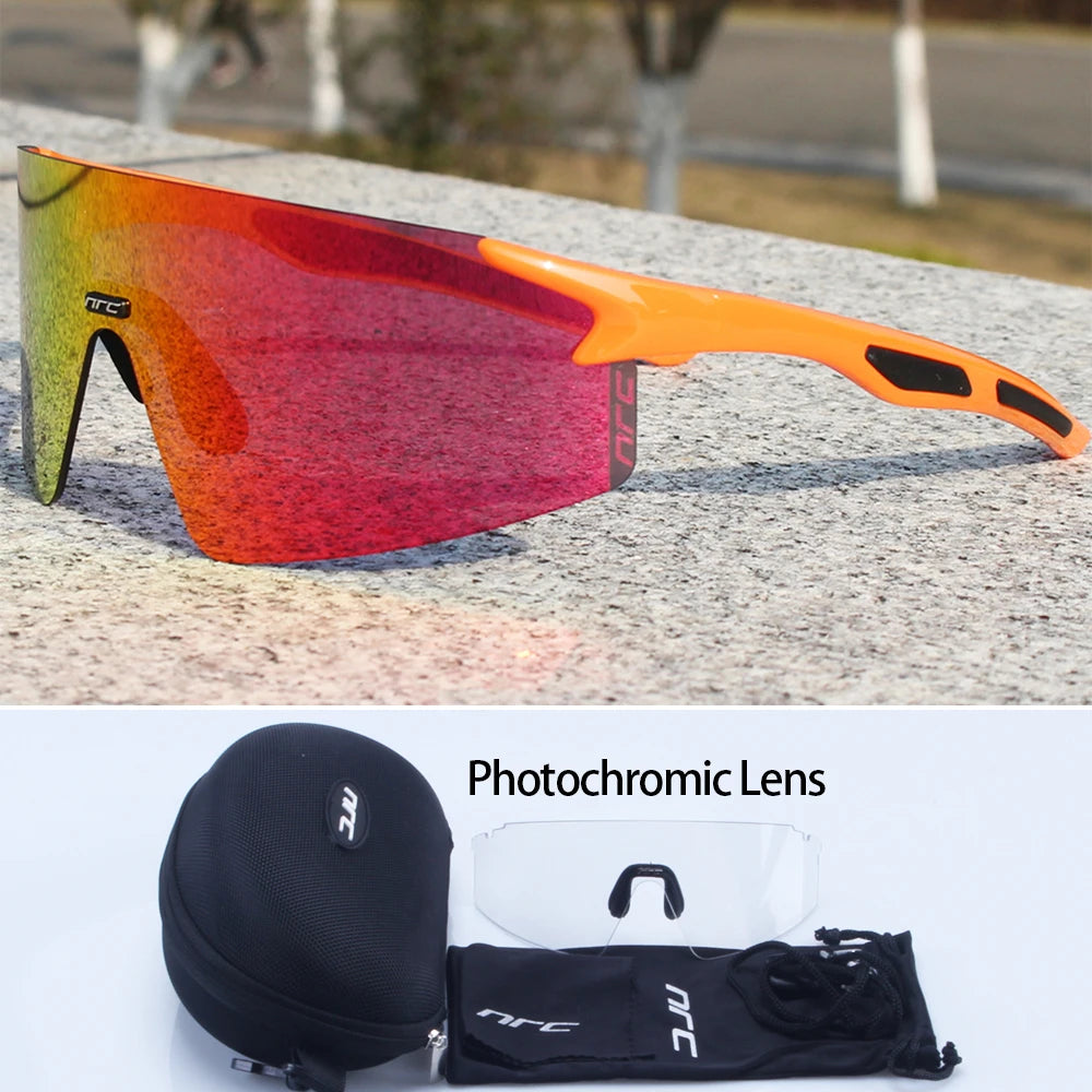 Ochelari de soare pentru ciclism marca NRC UV400 TR90, ochelari sportivi pentru bicicletă, MTB, mountain bike, pescuit, drumeții și călărie, pentru bărbați și femei