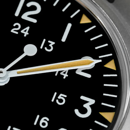 Militado ML07 Quartz Watches VH31/Miyota 2035 Movement Domed Sapphire Crystal Military Watch 100m Waterproof Luminous Mens Watch