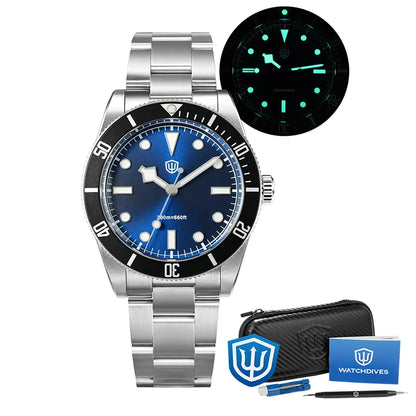 Watchdives WD7922 Quartz Watch VH31 Movement 200m Waterproof Men Watches Sapphire Crystal Luminous Vintage Watches with Gift Box