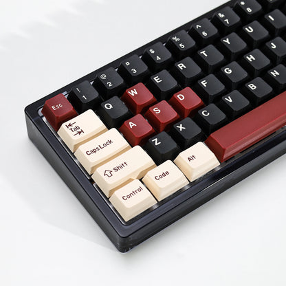 KBDiy GMK Rome Keycap Cherry Profile Double Shot PBT ISO Keycaps For Gamer Mechanical Keyboard Kit Gaming Point Retro Key Cap