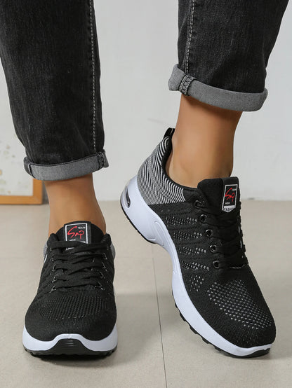 Men's shoes Fashion Super Breathable Lace-Up Running Shoes - Non-slip, durable and pillow comfort - Men's Fashion Sneakers