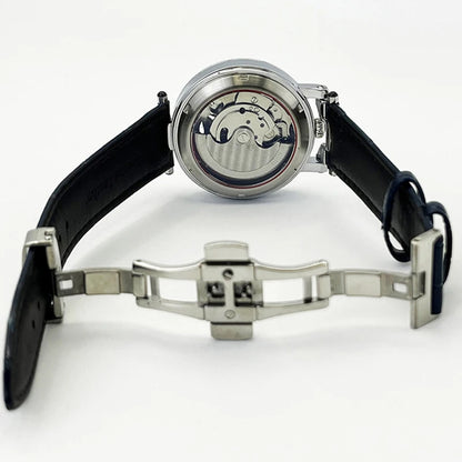  Top Luxury Moon Phase Men's Watches Original Mechanical Leather Men Clock Date Week Hollow Tourbillon Automatic Man Watch
